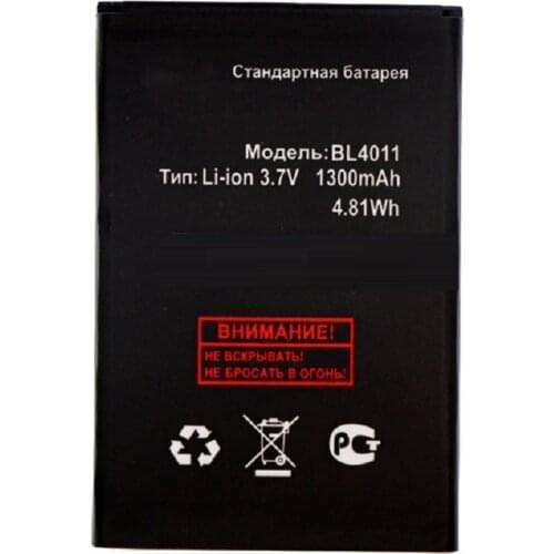 1300mAh Replacement BL4011 Battery for fly IQ235 IQ 235 BL4011 BL 4011 UNO battery