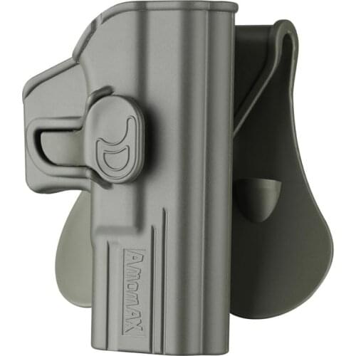 Amomax Tactical Holster for Glock 19/23/32 ISSC M22/ ICS BLE-XAE Series Hunting Leg Holster Airsoft- Left Hand Tan