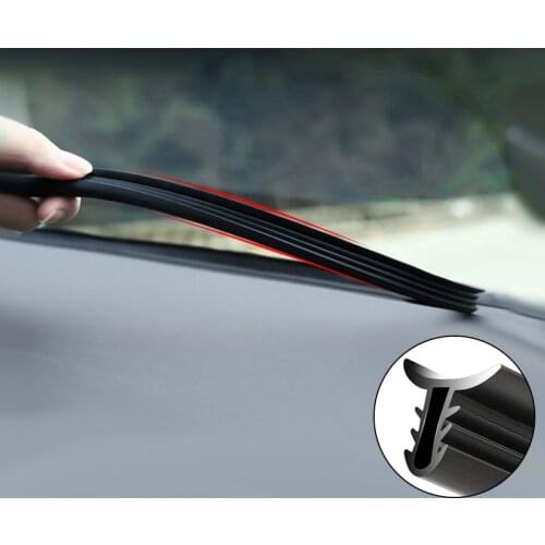 1.6m Car Dashboard Sealing Strips Styling Sticker For Honda Civic Accord Jazz Fit CRV XRV Subaru Forester Outback Impreza