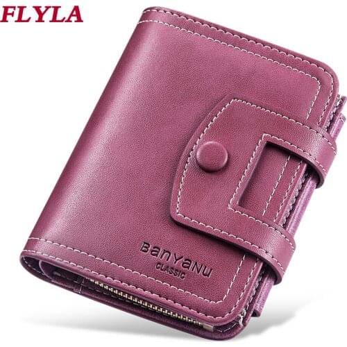 Womens Leather Wallet Short 2021 New Cowhide Drivers License Card Bag Integrated Vertical Womens Wallet