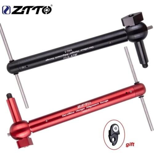 ZTTO MTB Road Bike Derailleur Hanger Alignment Gauge Professional Bicycle Tool Measure Straighten MTB Dropout Repair Tool