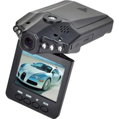 2.5 Inch 120 Degree Rotated Screen, 6 LED Car DVR Dash Video Registrator Full HD 1080P Night Vision Car Black Camera