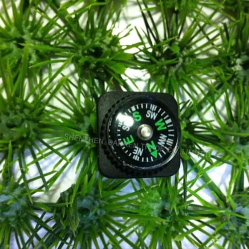 50PC New Belt Buckle Mini Compass Outdoor Camping Hiking Travel Emergency Survival Navigation Tool Compass