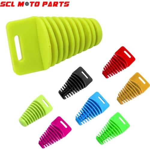 ALconstar-33-62mm Exhaust Pipe Stopper Blow-down Silencer Plug Exhaust Muffler Waterproof Wash Plug Silicone Off-road Motorcycle