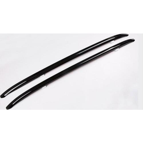 For Porsche Cayenne 2018 2019 Aluminium alloy Silver Top Roof Rails Rack Side Bars Decoration Trim Car Accessories