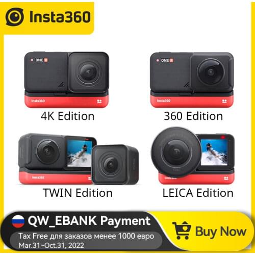 Insta360 ONE R Twin Edition new sports Action Camera 5.7K 360 4K wide angle waterproof video camera