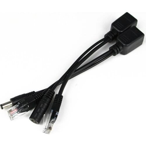 POE Cable Passive Power Over Ethernet Adapter Cable POE Splitter Injector Power Supply Module 12-48v for IP Camera