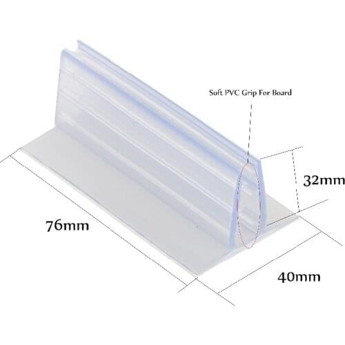 Adhesive Flush Mount Holder Foam Board Signage Pvc Expansion Sheet Gripper Clip Wall Table Shelf Rack Flag Kt Card Poster Grip