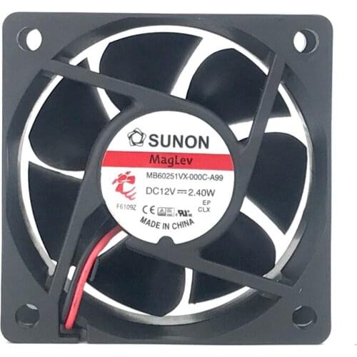 MB60251VX-000C-A99 6025 12V 0.2A 6cm chassis fan 6 Month Warranty