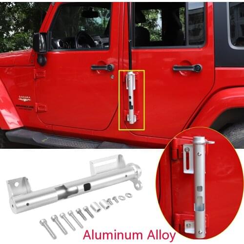 Aluminum Alloy Multi-Functional Flagpole Bracket Mount Forfor Jeep Wrangler TJ JK JL JT 97