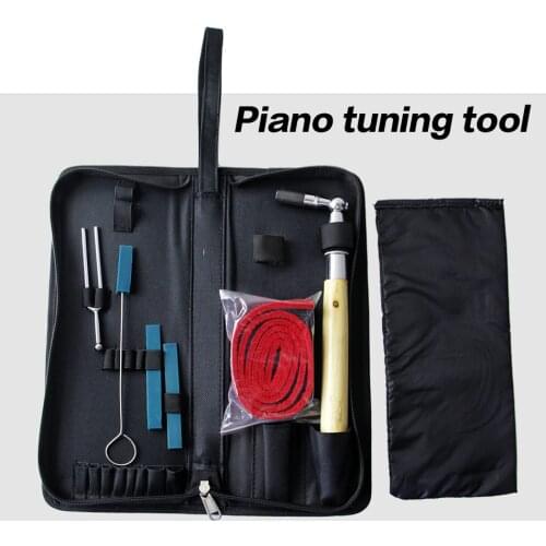 Piano Tuning Kit Tool Tune Pitch Hammer Rubber Key Piano Accessories