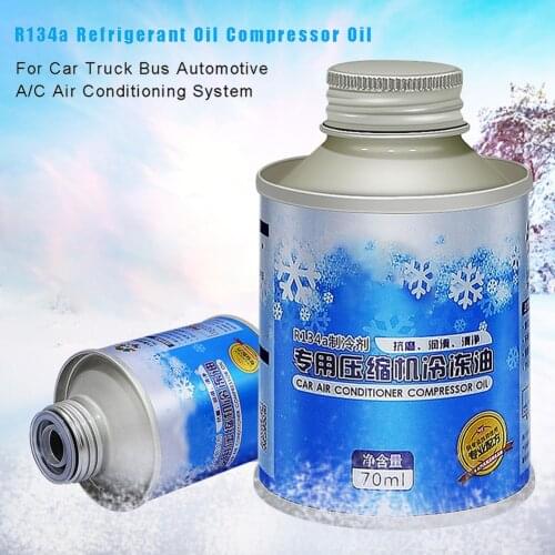 2021 New 3pcs R134a Refrigerant Oil Compressor Oil For Car Truck Bus Automotive A/C Air Conditioning System Replacement