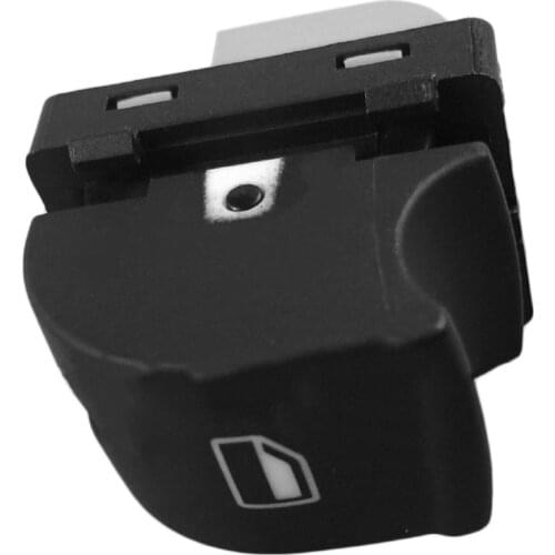 Upgrade Your Car Plastic & ABS Durable Black Electronic Control Front Passenger Side Rear Window Lift Switch For A6 L2.4
