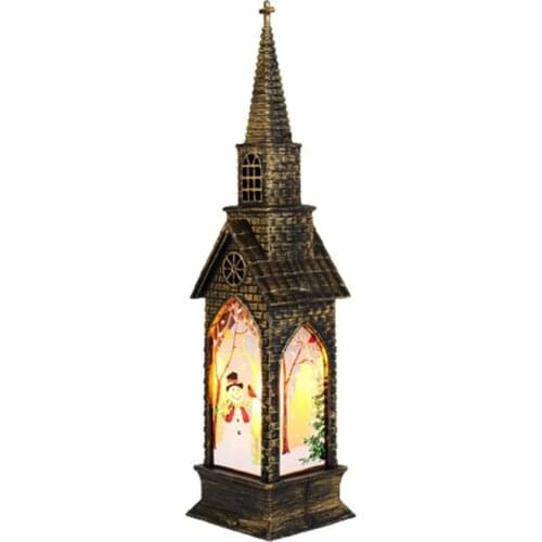 Wholesale Night Light Eye-catching Cartoon Pattern PVC LED Xmas Decorative Lantern Lamp for Home Party Wall Hanging Home Decor