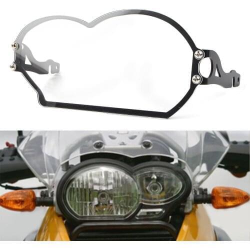 Clear Motorcycle Headlight Transparent Cover Front Headlamp Guard For BMW R1200 GS 2005 2006 2007 2008 2009 2010 2011 2012