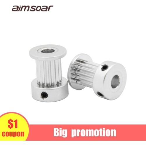 Gt2 timing belt pulley 10mm bandwidth gt2 16 tooth 20 teeth pulley 3d printer parts bore 5mm 6.35mm 8mm inner hole diameter