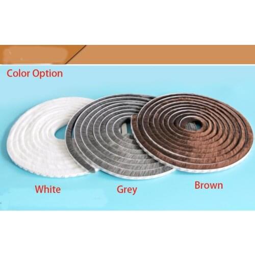 10meters/lot self-adhesive Door window seal tape windproof warm soundproof sealing strip furniture wardrobe accessories banding