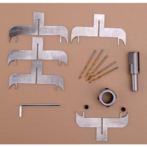 12pcs Wood Wooden Bracelet Milling Cutter Router Bit Woodworking Beads Drill Tool Making Napkin Rings Jewellery Bracelet