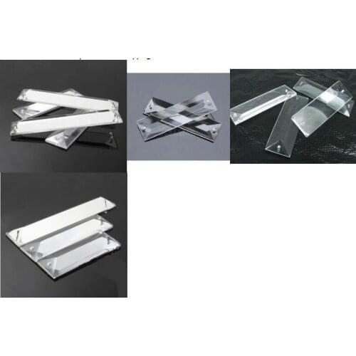 Free Shipping 100PCS/LOT,22X76mm in one holes or 2 holes Crystal Chandelier Trimming,Crystal Chandelier Parts Home Decoration