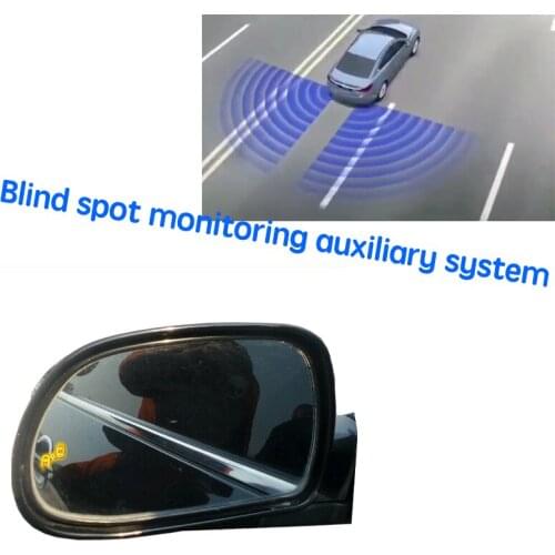 Car BSD BSM BSA Blind Area Spot Warning Drive Mirror Rear Radar Detection System For Geely Emgrand EC7 2009~2013