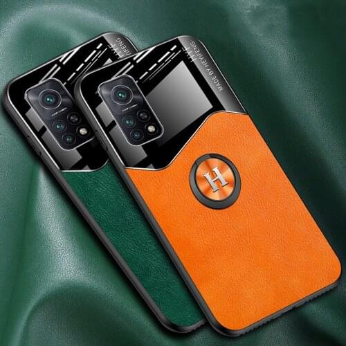 For Xiaomi Mi 10T Pro Case Luxury PU Leather With Stande Ring Magnetic protective Back Cover Case For Xiaomi Mi 10T Lite mi10T