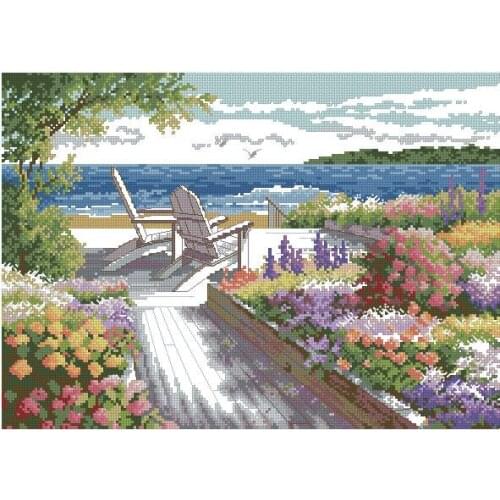 FJ113 For Needlework Kit NOT PRINTED Cross stich Painting Set Cross Stitch Kits Cross-stitch Embroidery Set Stitch Kits Cross