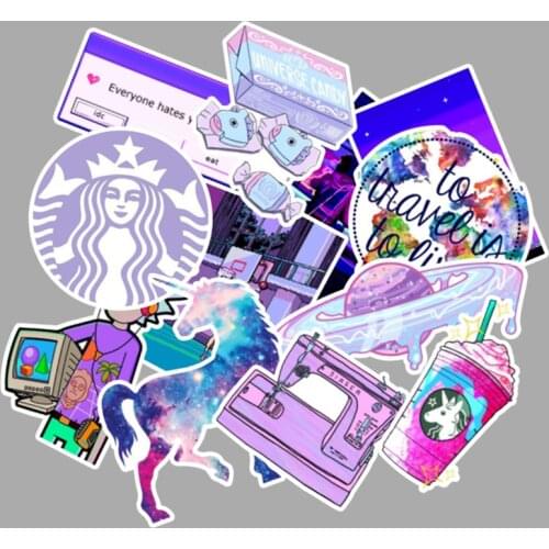 50Pcs Student Cartoon Travel Outdoor Doodle Cartoon Mixed Stickers For Books Motorcycle Skateboards Laptop Luggage Sticker 06479