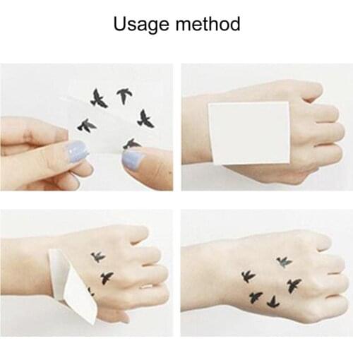 New Waterproof Sweatproof Simulation Temporary Tattoo Stickers Fashion Fake Tattoos Body Art Sticker Adult Men Women body beauty