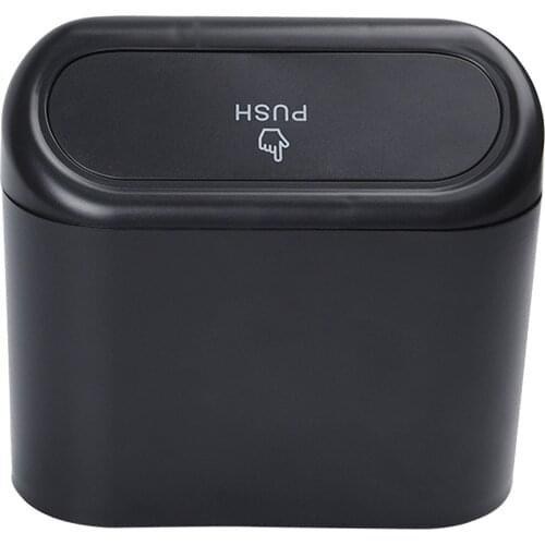 Plastic Hanging Large Capacity Car Trash Can for Automotive Keep Car Clean Car Trash Bin Hanging Vehicle Garbage Dust Case Box