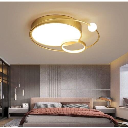 Simple Round LED Modern Ceiling Lamps for Bedroom Living Dining Study Room Bathroom Kitchen Loft Aisle Night Indoor Lighting