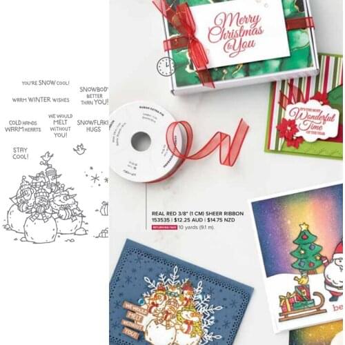 SNOWBODY Stamps and Die Scrapbooking Metal Cutting Dies Scrapbooking New Arrival 2021 Christmas Stencils for Decor Stamping