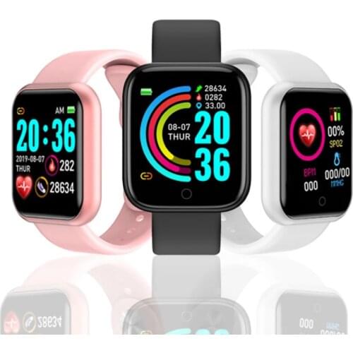 Smart Watch Men Women Heart Rate Blood Pressure Step Calorie Fitness Tracking Sports Smartwatch Bracelet for Android and IOS