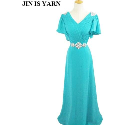 V neck wiht sleeve purple grey royal blue elegant party maxi plus size evening dress long 2021 new arrival