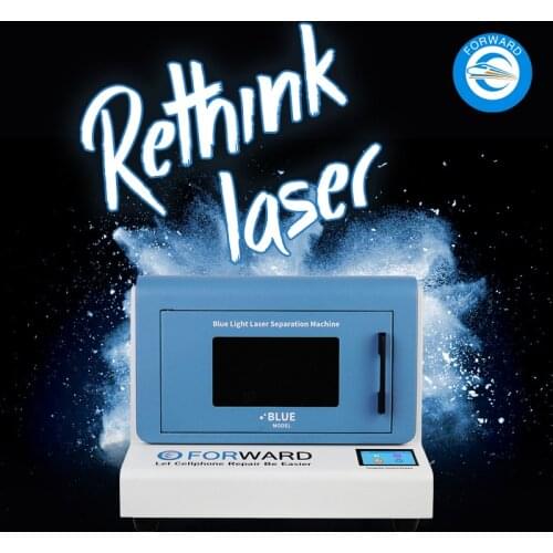 FORWARD 2020 Rethink Blue Light Laser Separation Machine For iphone 8 XR 11 Back Cover Glass Quickly Cutter And Removal Machine