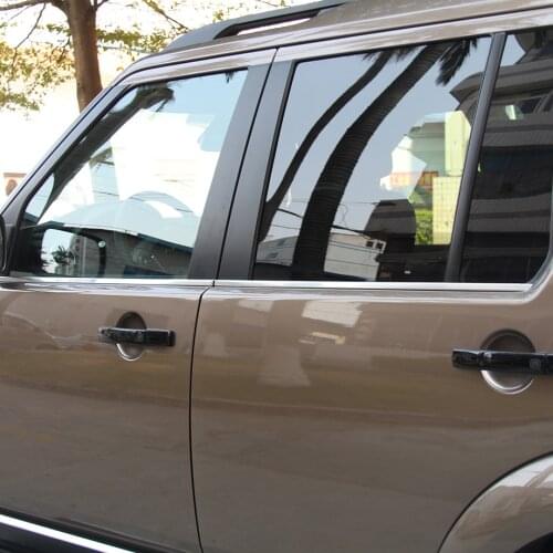 4pcs/set Stainless Steel Window Molding Trim For Land Rover Discovery 4 LR4 2010-2017 Accessory