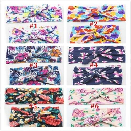 6pairs / lot , New Mom and Me headband With Knit Fabric Headband Mommy and me Matching Headbands