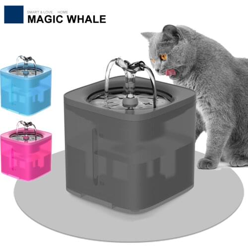 2L Automatic Pet Cat Water Fountain Filter Dispenser Feeder Smart Drinker For Cats Water Bowl Kitten Puppy Dog Drinking Supplies