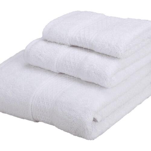 100% Cotton Bath Towel Set Face Towel Hand Terry Towel Beach Compressed Quick Dry Hot Bath Towels 3pcs/Set
