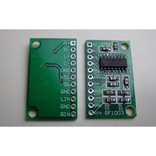 Free Shipping! 2pcs PAM8403 Mini Digital Amplifier Board 3W +3 W good quality sound amplifier chip GF1003