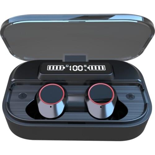 True Wireless Bluetooth Earphones Headphones with mic LED Display Mini Earbuds Driving Headset HIFI Stereo for phone Accessories