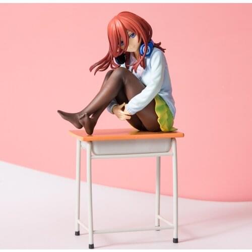 Kotobukiya The Quintessential Quintuplets Miku Nakano PVC Action Figure Anime Figure Model Toys Collection Doll Gift