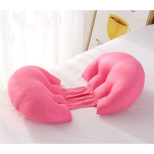 Cotton Solid Multi-Function Pillow For Pregnant Women Sleeping Cushion In The Bed Maternity Breastfeeding Pad