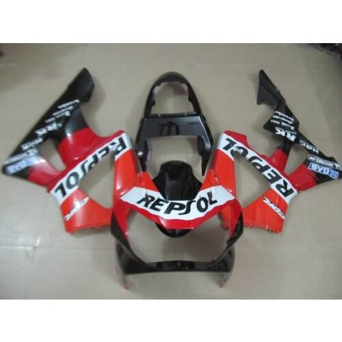 Injection mold Fairing kit for HONDA CBR900RR 929 00 01 CBR 900RR 2001 2000 CBR900 ABS Red orange black Fairings set+7gifts HM01