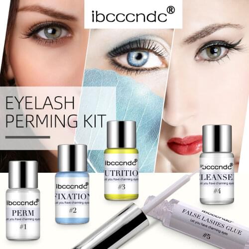 Lifting Curling Set Dropshipping Kit Makeupbemine Eyelash Perming Kit Eyelash Growth Serum Lashes Perm Set TSLM2