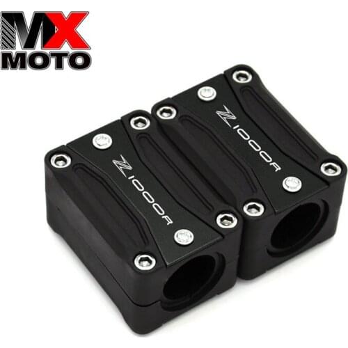 Suitable for Kawasaki motorcycle Z1000R landing protection Installed on the bumper Anti-drop rubber block 2017 2018 2019 2020