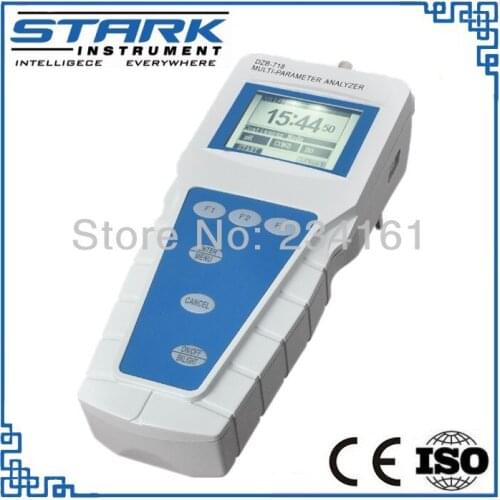 Portable multi parameter meter pH/pX ORP Conductivity Resistivity TDS Salinity DO saturation Ion Concentration Temperature USB