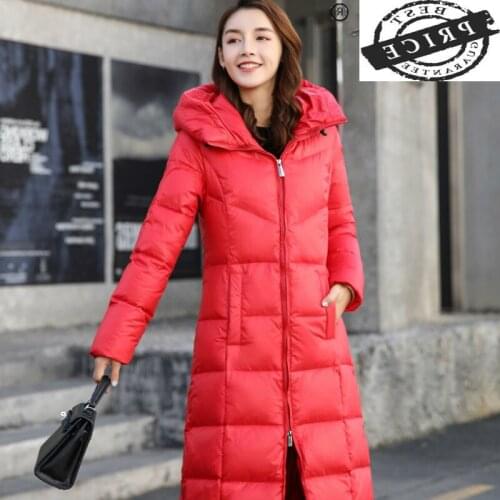 Down Jacket Woman Hooded Warm Women Coat Womens Winter Down Jackets Autumn Clothes Korean Womens Clothing Parkas 0366 WPYa6a