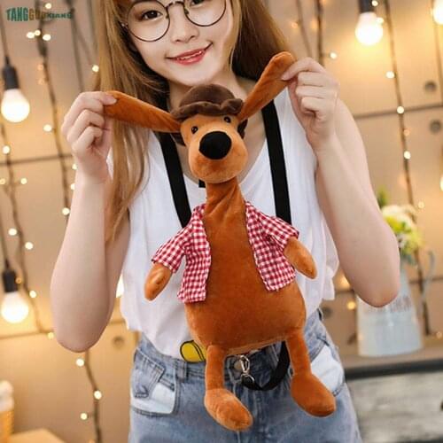 High quality Dog backpack Packet bags personality Animals Toys Bag Kids package cute children school bag Girl birthday Gift