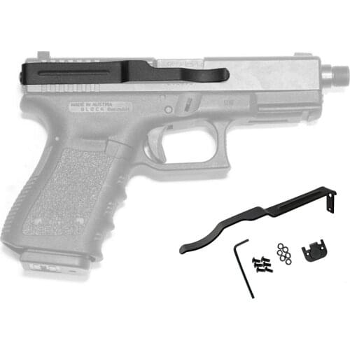 Tactical Concealed Carry Clip Metal Clip Portable Pistols Clip Case Revolvers Holder Men Belt Clips Hunting Gun Accessories