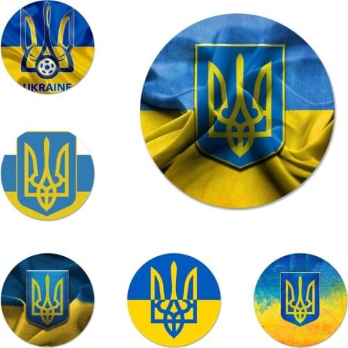 Ukraine Flag Badge Brooch Pin Accessories For Clothes Backpack Decoration gift